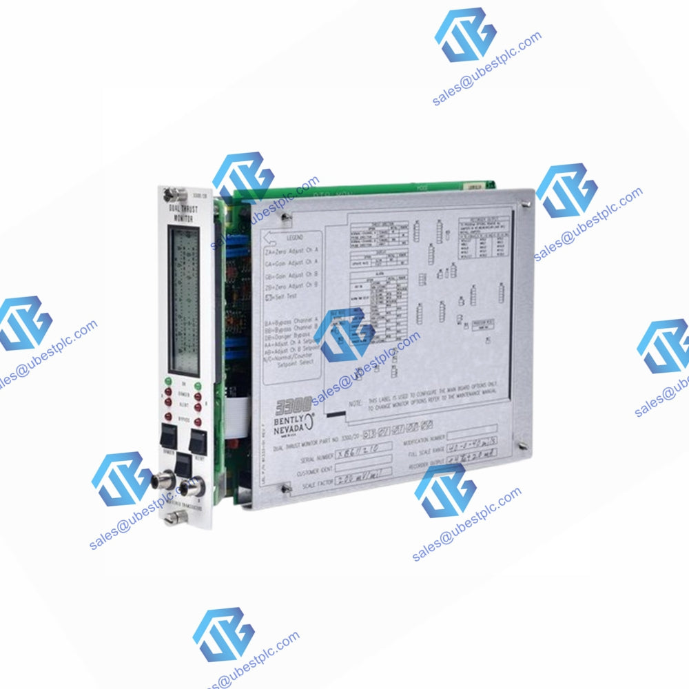 3300/16-02-01-01-00-00-00 XY/Gap Dual Vibration Monitor