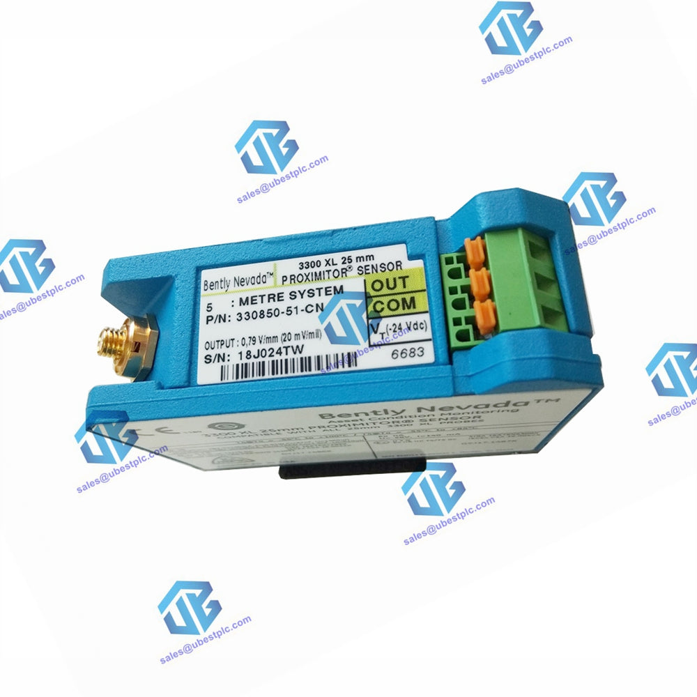 Gebogenes Nevada | 330850-51-00 | 3300 XL 25 mm Näherungssensor