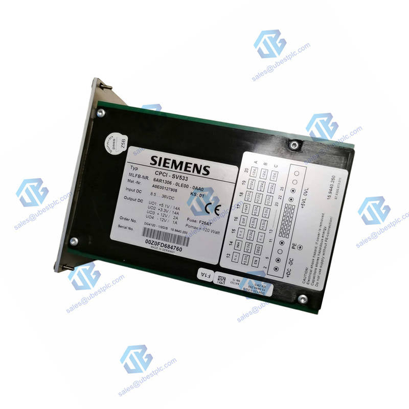 6AR1306-0LE00-0AA0 زیمنس - منبع تغذیه DC/DC