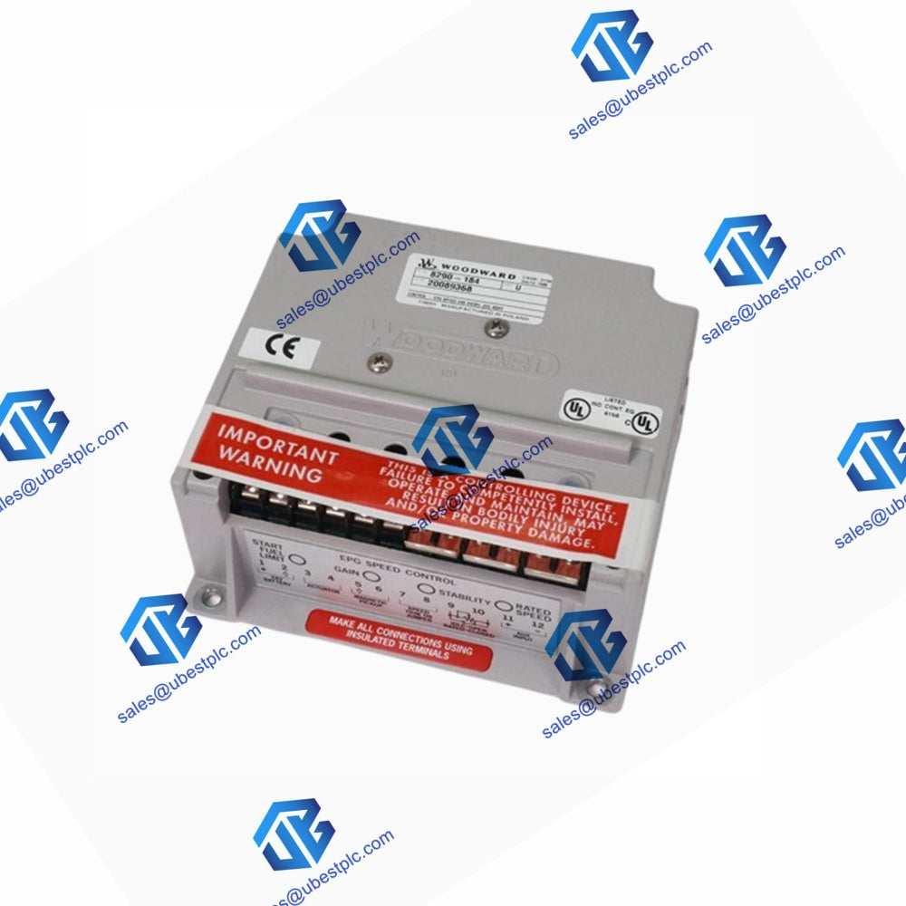 8290-184 Woodward Izochroniczny regulator prędkości