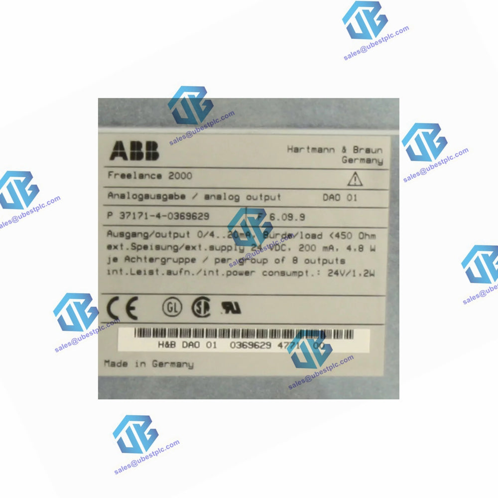DAO 01 ABB - Analog Output Module
