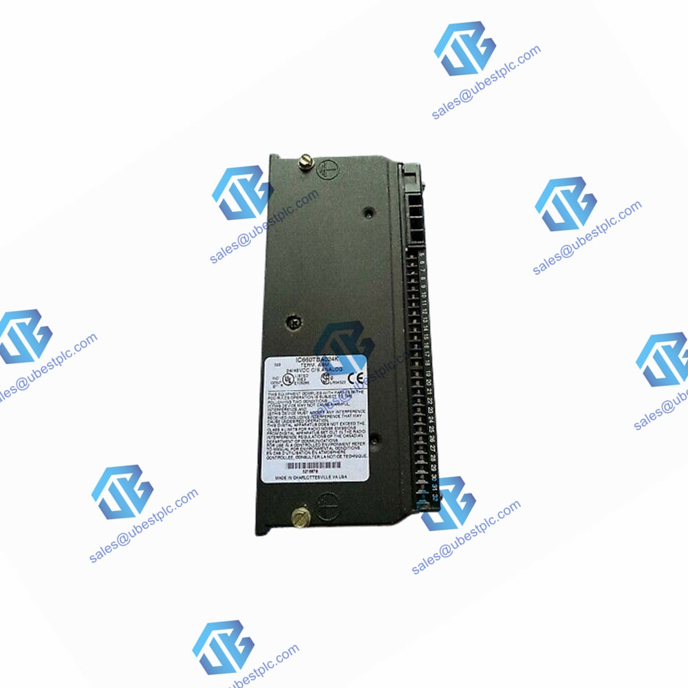 IC660BBA024 Bloco de I/O Fonte de Corrente GE Fanuc