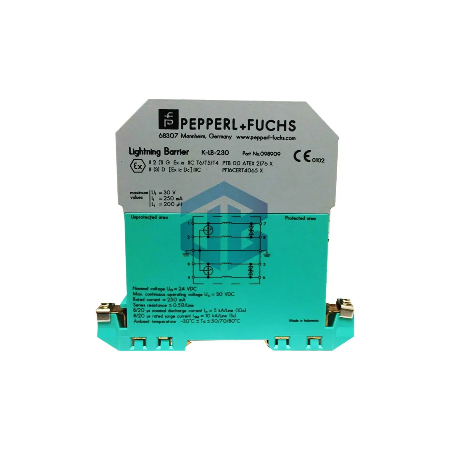 K-LB-1.6G Barreira de Proteção contra Surtos Pepperl+Fuchs