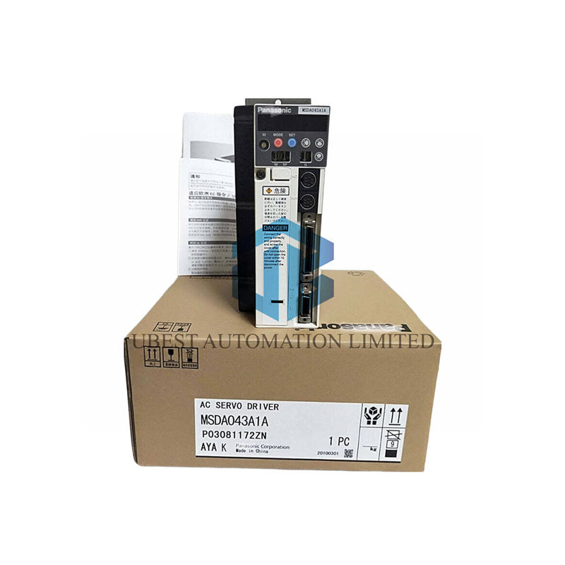MSDA043A1A Panasonic AC Servo Motor Driver | MINAS A-Series