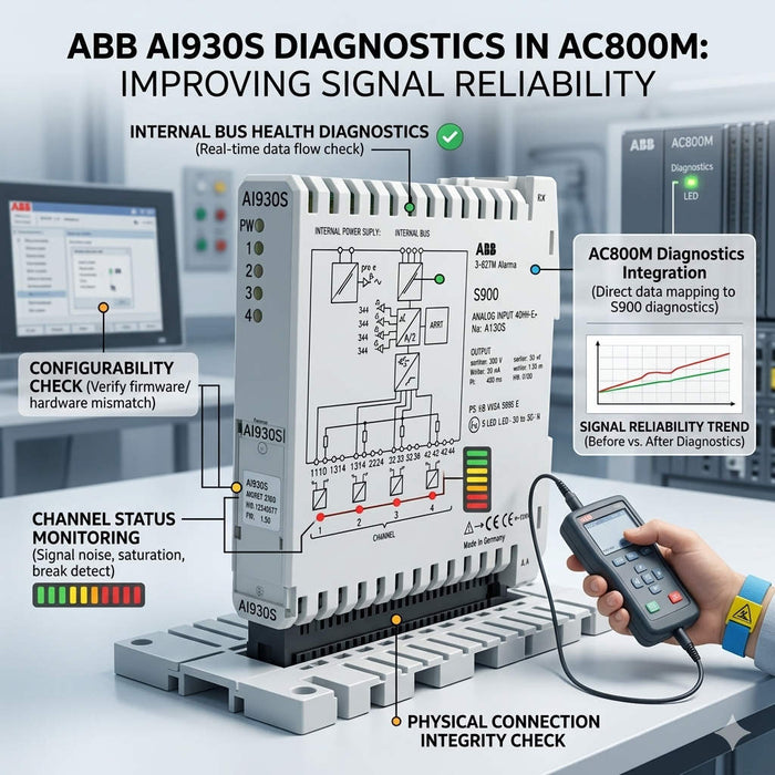 ABB AI930S Diagnostics in AC800M Improving Signal Reliability