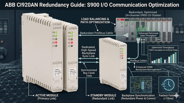 ABB CI920AN Redundancy Guide S900 IO Communication Optimization