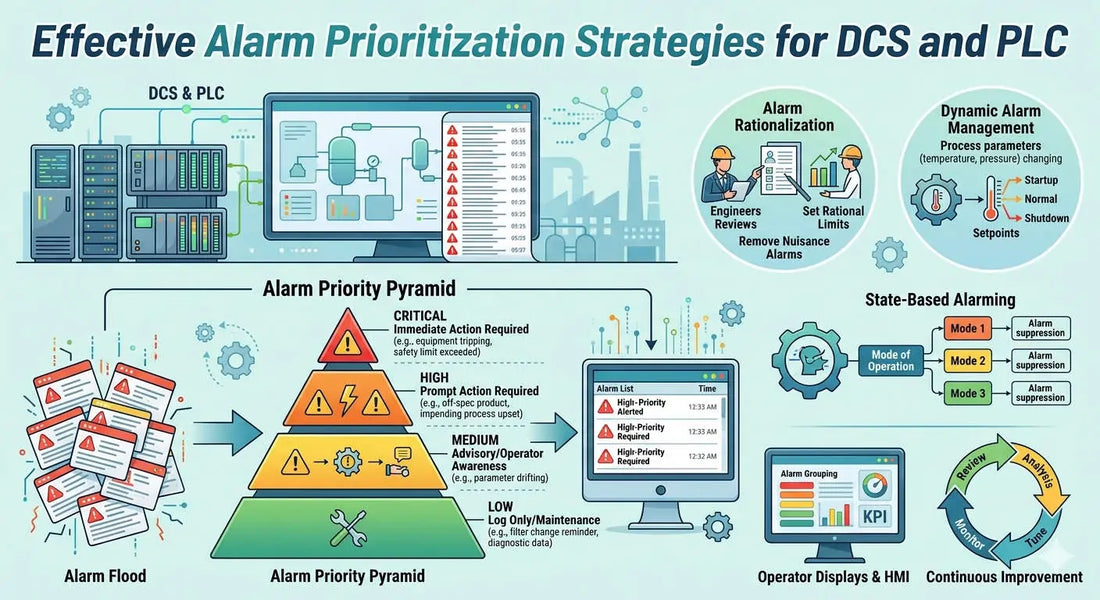 Effective Alarm Prioritization Strategies for DCS and PLC
