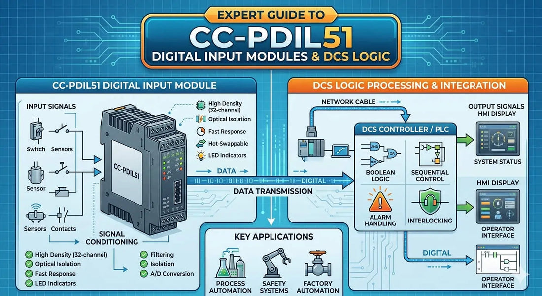 Expert Guide to CC-PDIL51 Digital Input Modules DCS Logic