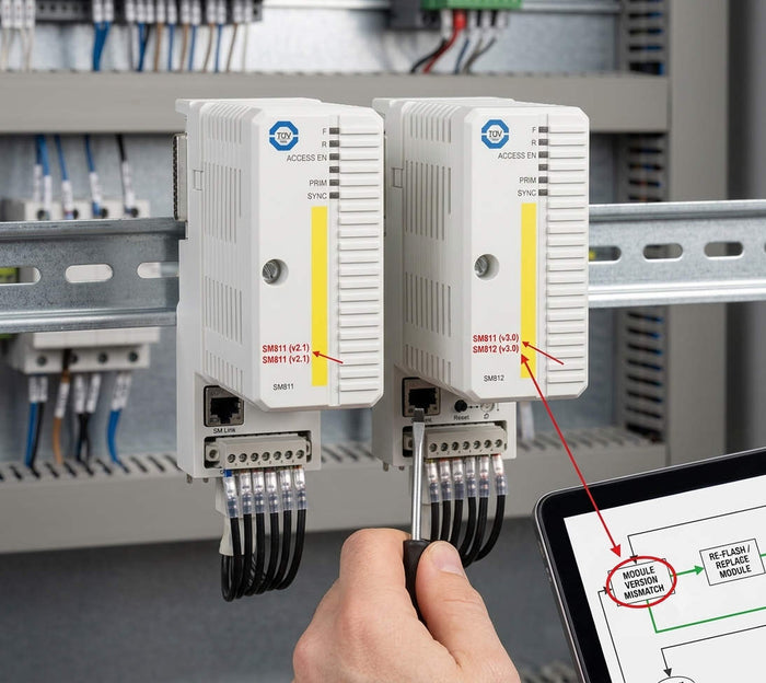 Fixing ABB SM811/SM812 Safety Module Mismatch Faults