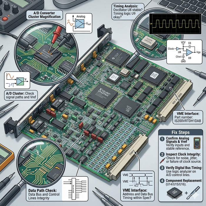 GE EX2100 RTD Board Troubleshooting: IS200VRTDH1DAB Guide
