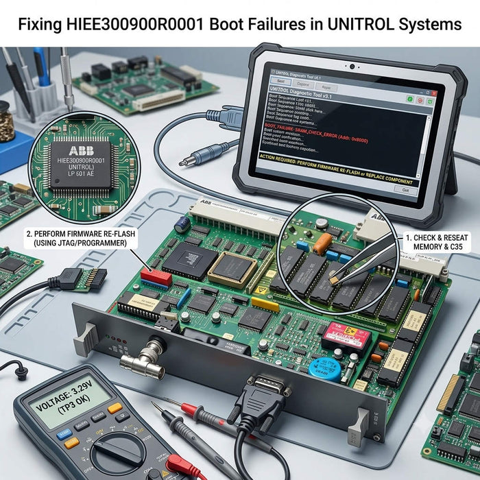 Fixing HIEE300900R0001 Boot Failures in UNITROL Systems