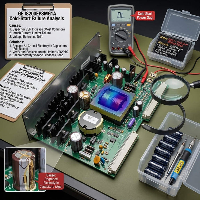 GE IS200EPSMG1A Cold-Start Failure Causes Solutions