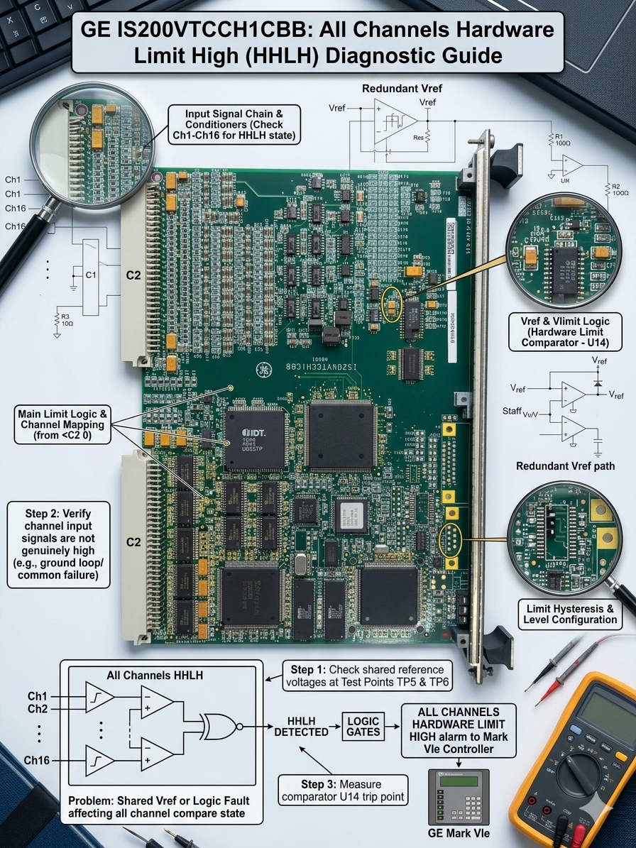 Fixing VREF and Noise Faults on Mark VI Thermocouple Boards