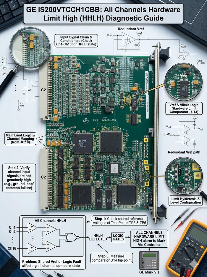 Fixing VREF and Noise Faults on Mark VI Thermocouple Boards