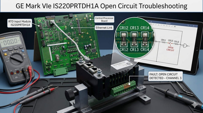 GE Mark VIe IS220PRTDH1A Open Circuit Troubleshooting
