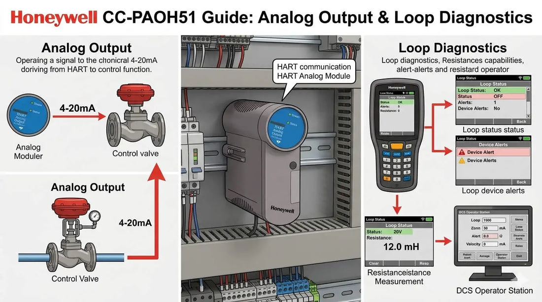Honeywell CC-PAOH51 Guide Analog Output Loop Diagnostics