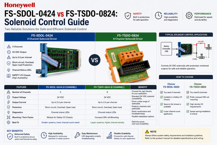 Honeywell FS-SDOL-0424 vs FS-TSDO-0824 Solenoid Control Guide