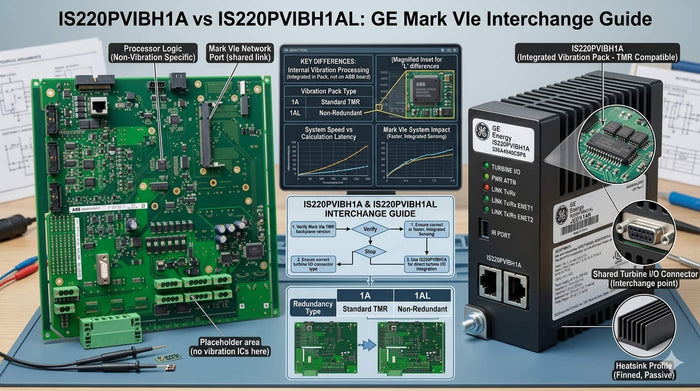 IS220PVIBH1A vs IS220PVIBH1AL: GE Mark VIe Interchange Guide