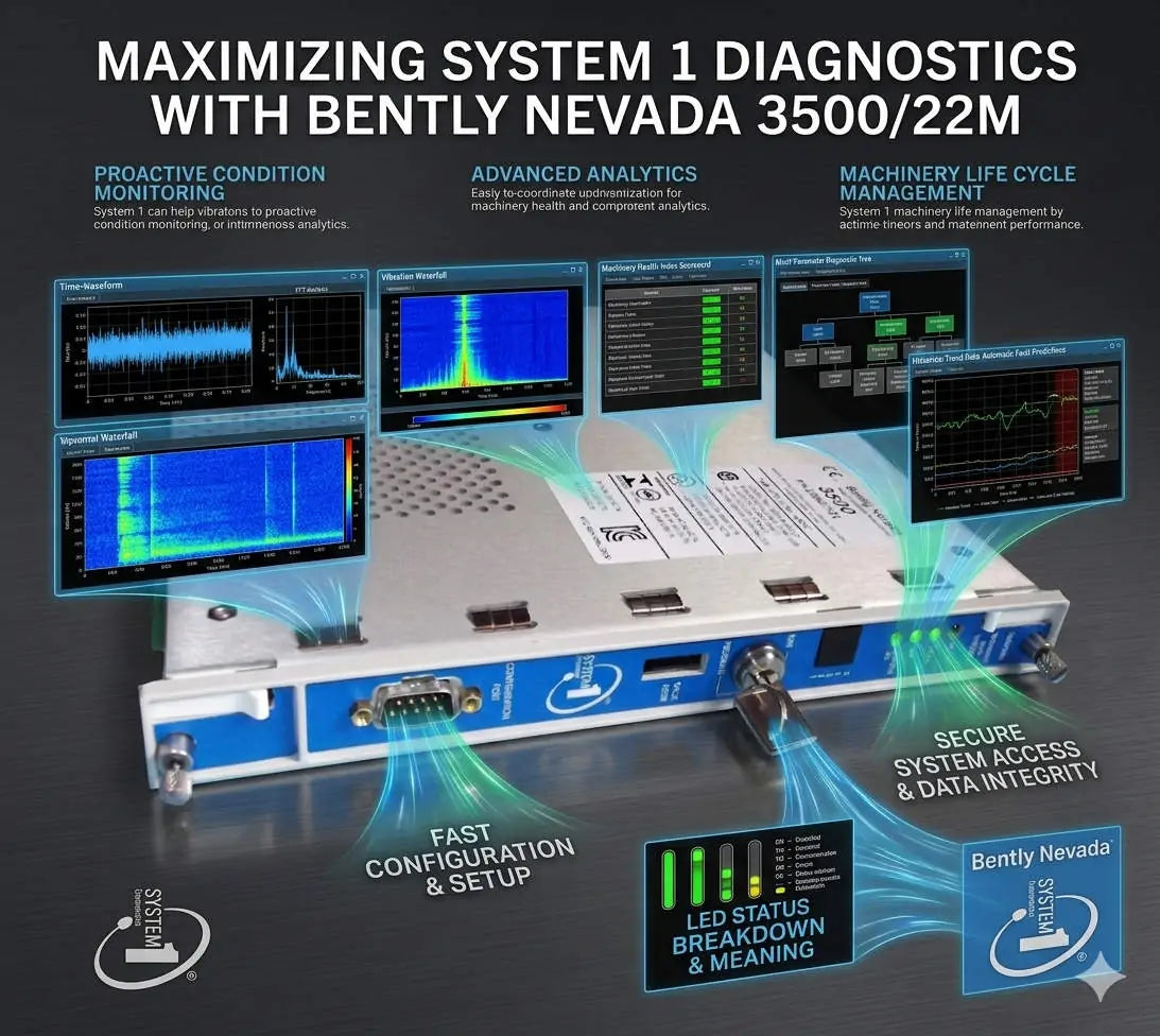 Maximizing System 1 Diagnostics with Bently Nevada 3500/22M