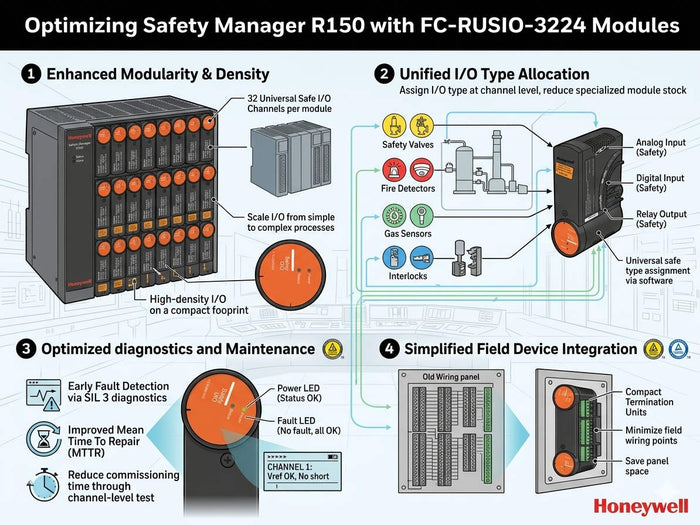 Optimizing Safety Manager R150 with FC-RUSIO-3224 Modules