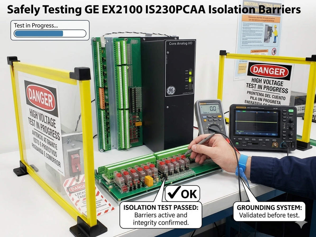 GE EX2100 IS230PCAAH1A & H1B Isolation Testing Guide