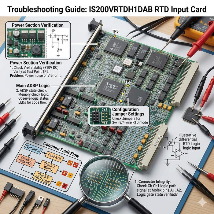 GE Mark VIe IS200VRTDH1DAB Board: RTD Wiring & Integration