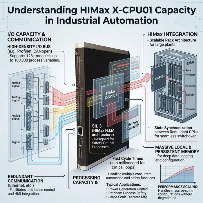 Understanding HIMax X-CPU01 Capacity in Industrial Automation