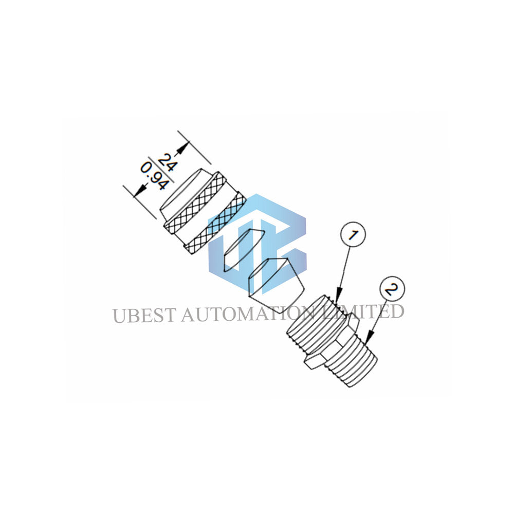 Bently Nevada 10076-02 Coaxial Transducer Cable Seal Assembly