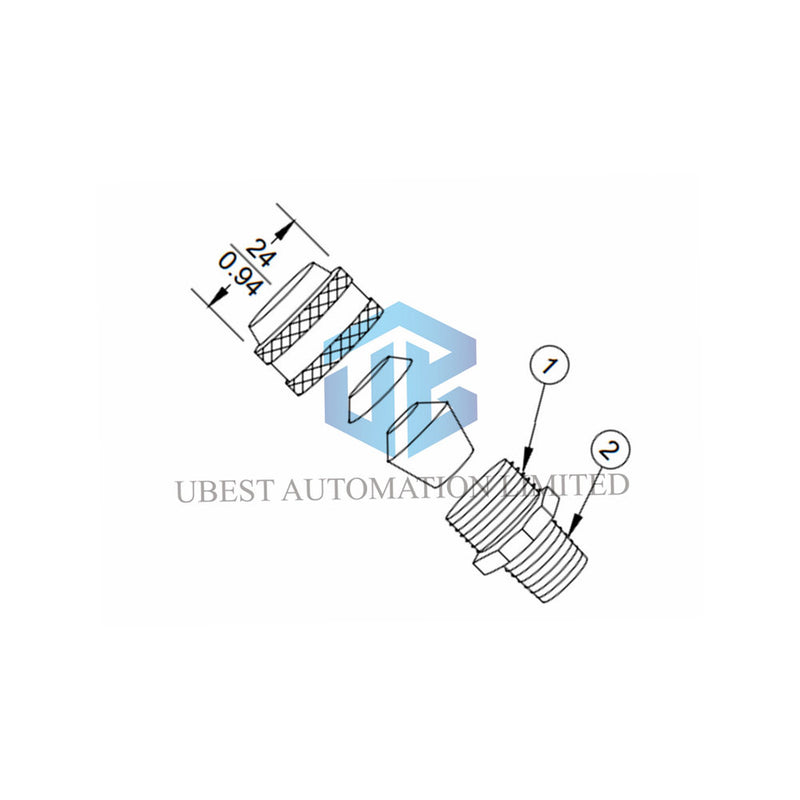 Bently Nevada 10076-02 Coaxial Transducer Cable Seal Assembly