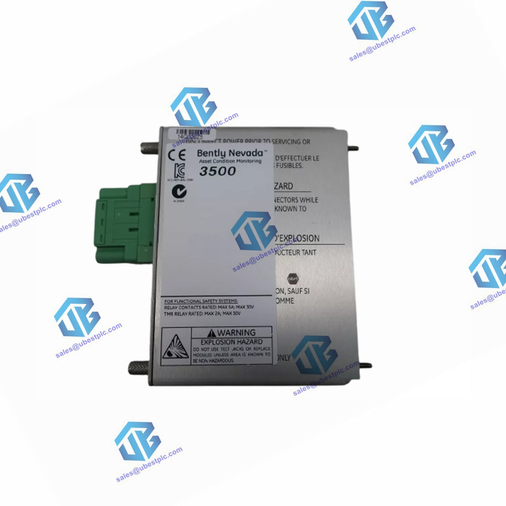 Bently Nevada 129478-01 örökölt nagyfeszültségű egyenáramú táp bemeneti modul