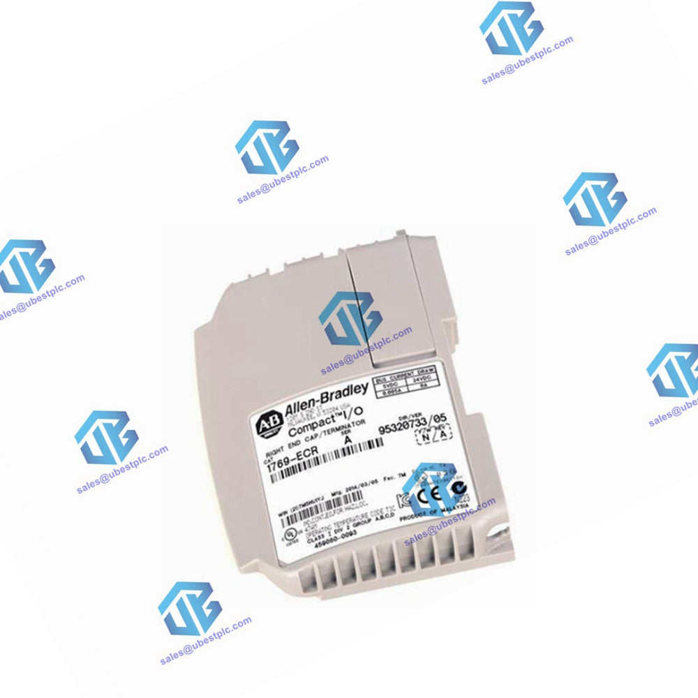 1769-ECR Allen-Bradley Right End Cap | CompactLogix Terminator