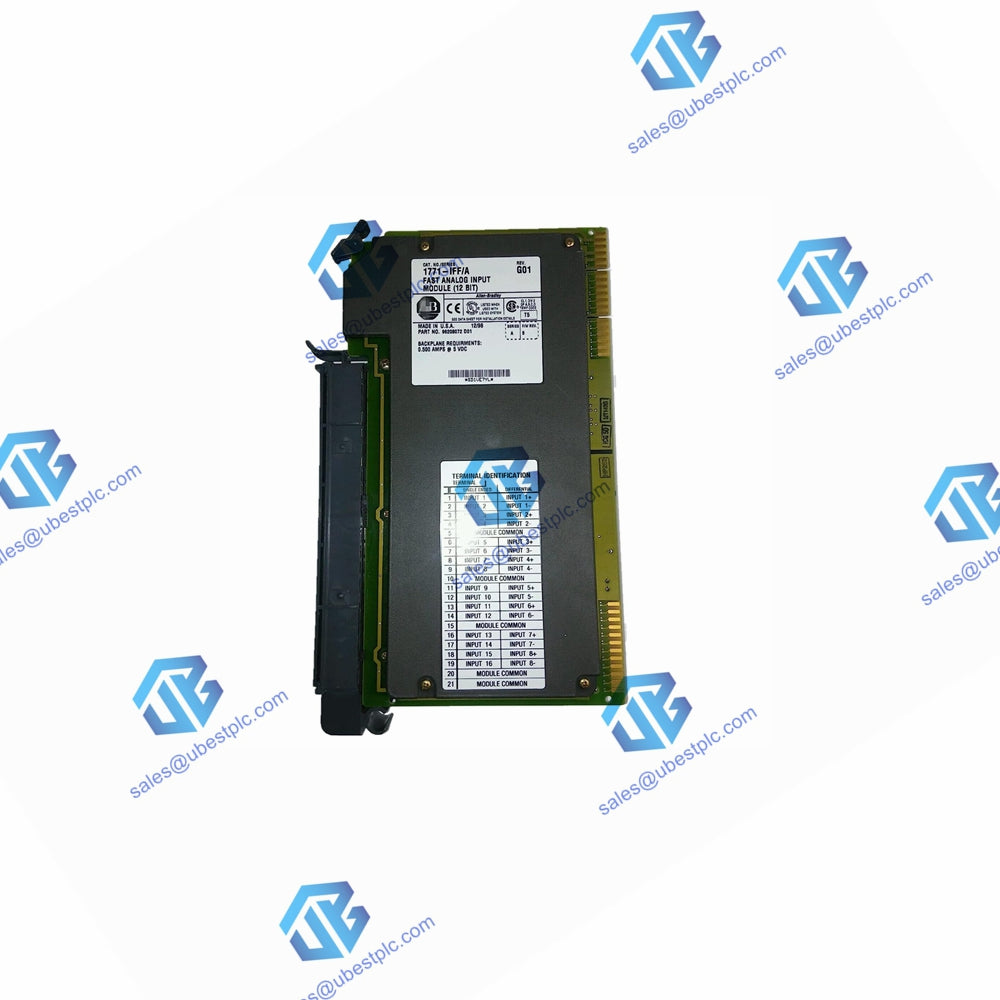 Moduł wejść analogowych Allen-Bradley PLC-5 serii 1771-IFF