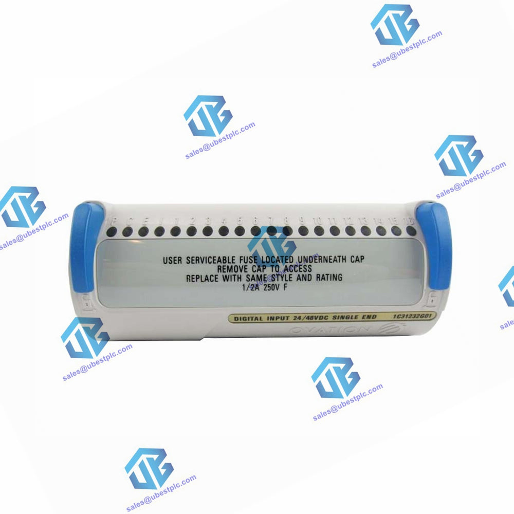 1C31232G01 Emerson Ovation Digital Input Module – Ubest Automation Limited