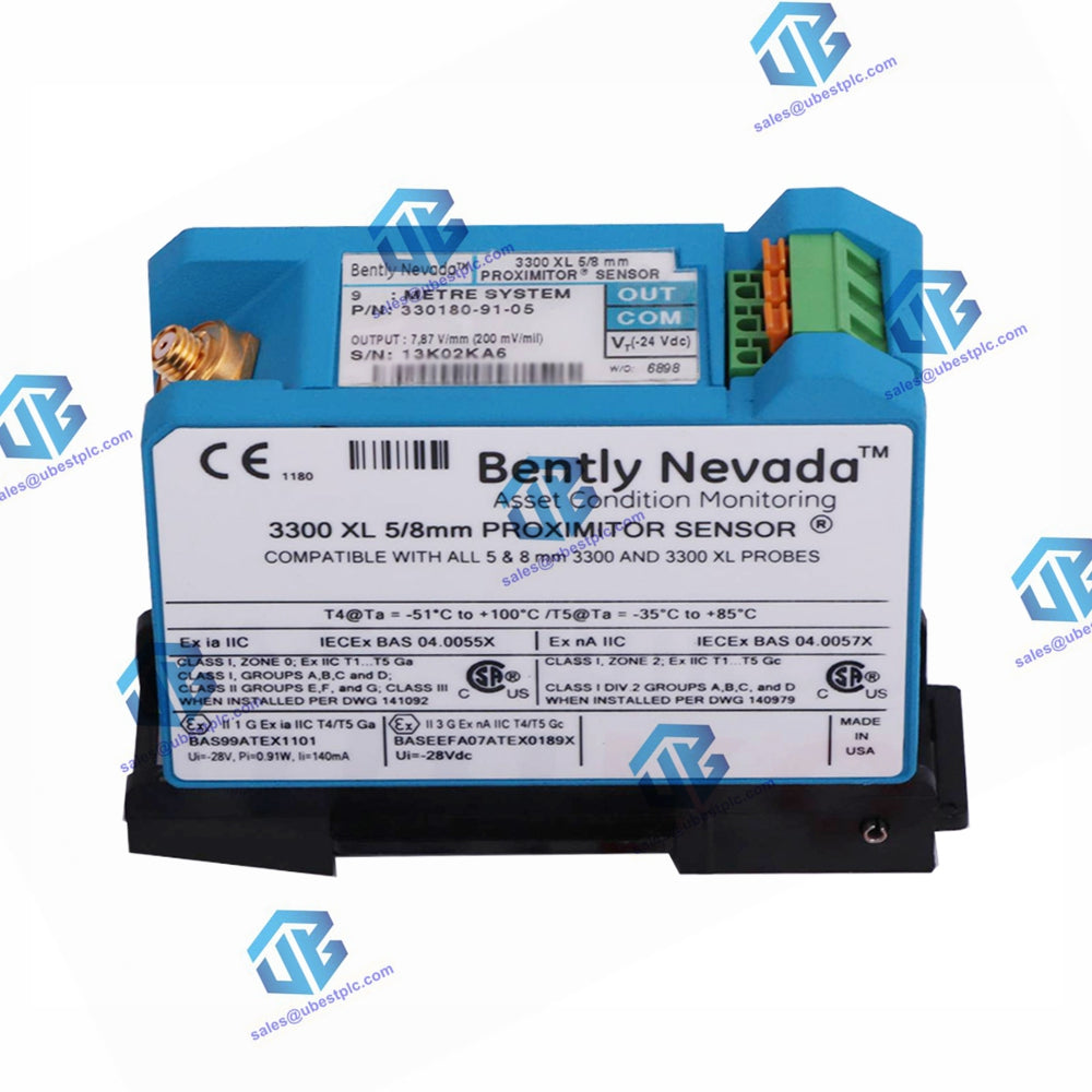 Бентли Невада | 3300 XL проксимиторен сензор | 330180-91-05