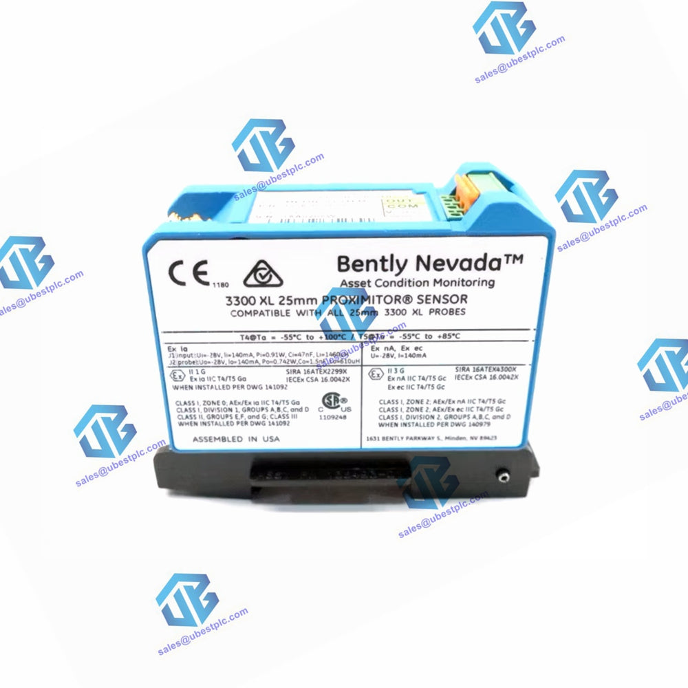 Gebogenes Nevada | 3300 XL 11 mm Näherungssensor | 330780-91-00