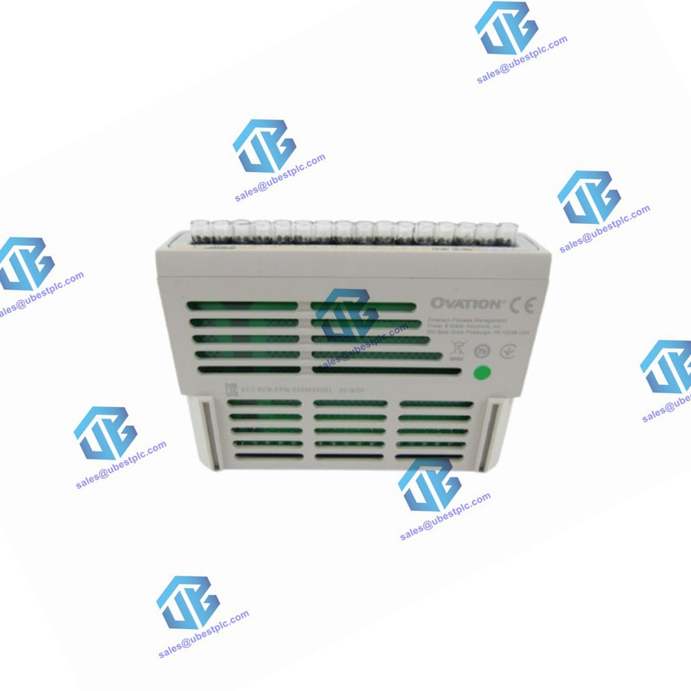 5X00034G01 Emerson Ovation Digital Input Module – Ubest Automation Limited