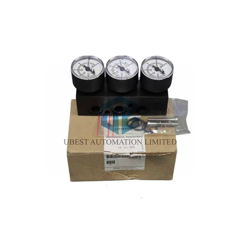 Siemens 6DR4004-2M Gauge Block | PS2 Pressure Manifold