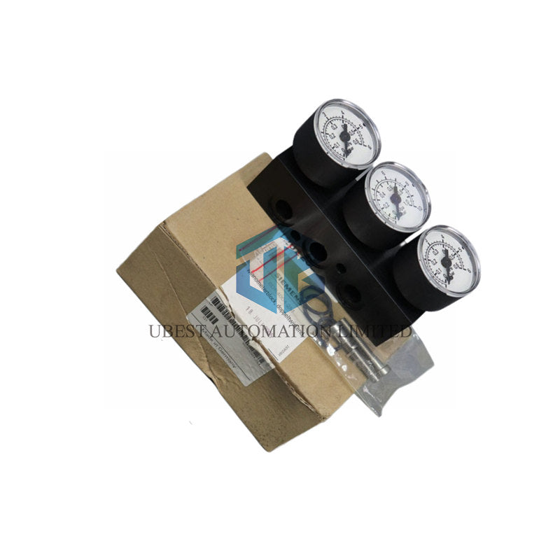 Siemens 6DR4004-2M Gauge Block | PS2 Pressure Manifold