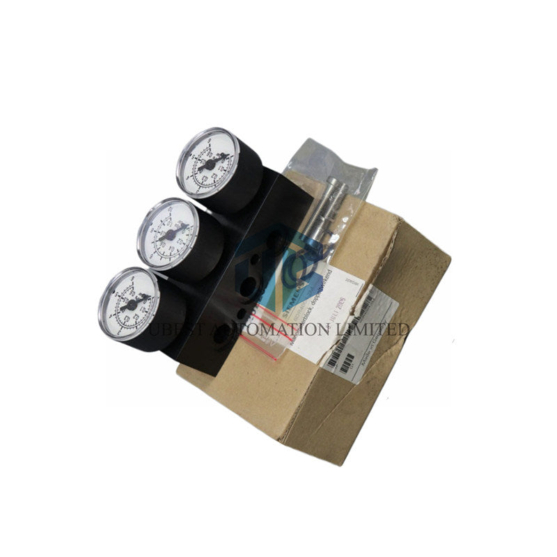 Siemens 6DR4004-2M Gauge Block | PS2 Pressure Manifold