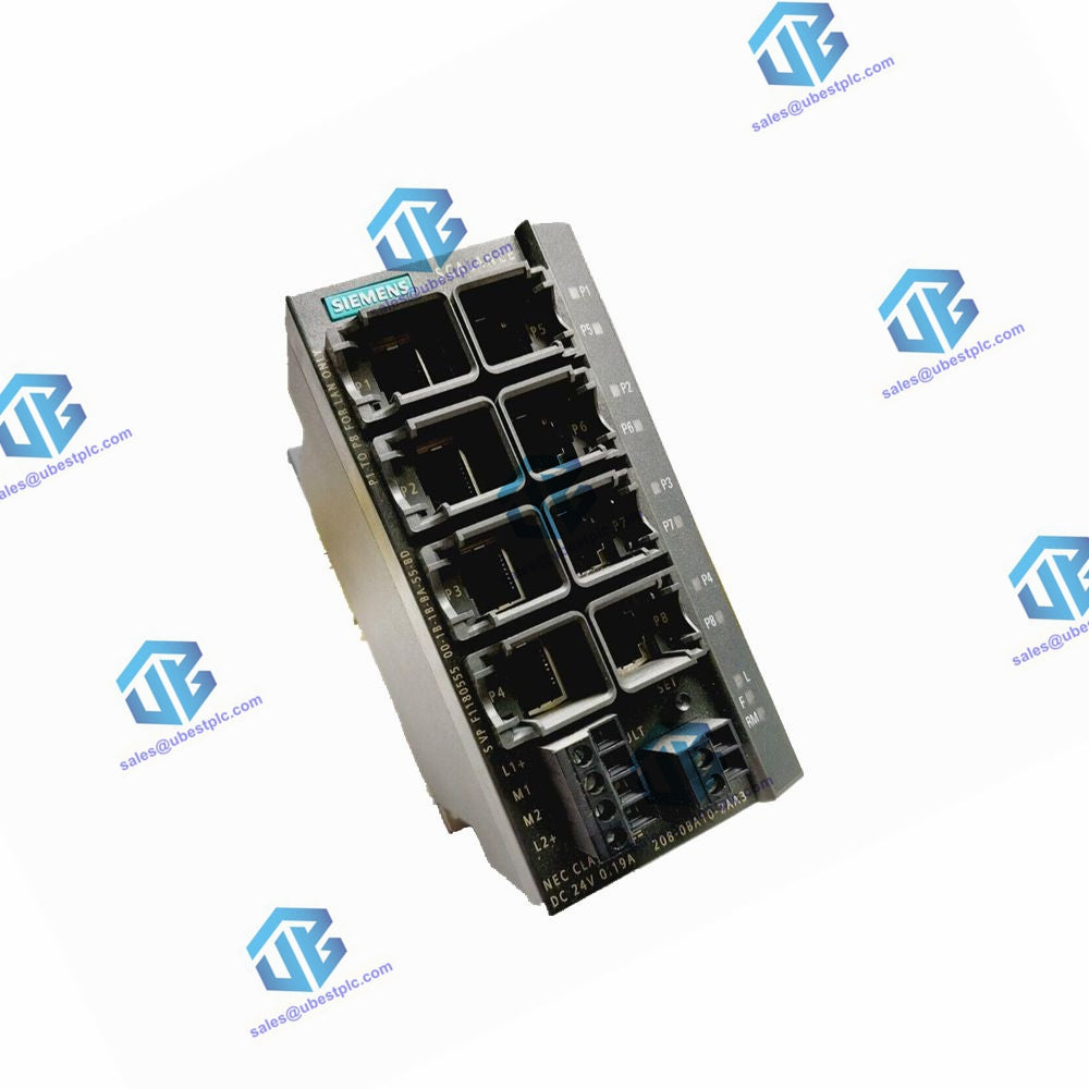 Siemens 6GK5208-0BA10-2AA3 SCALANCE X208 Yönetilen IE Anahtarı