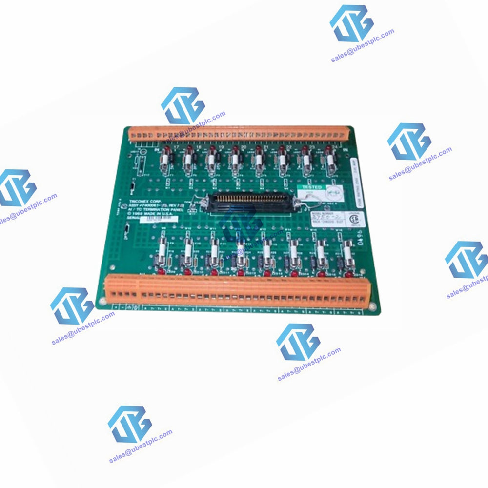 Triconex 7400061-210 Termination Panel | 2750-2 DIN Rail Mount – Ubest ...