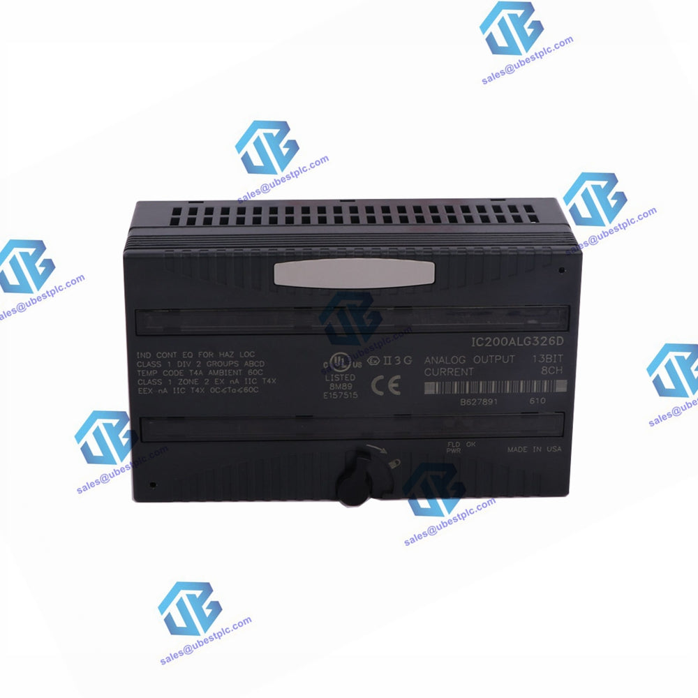 IC200ALG326 GE Fanuc VersaMax Analog Output Module – Ubest Automation ...