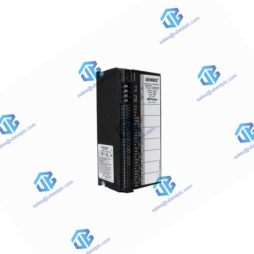 IC660BBA024 Bloco de I/O Fonte de Corrente GE Fanuc