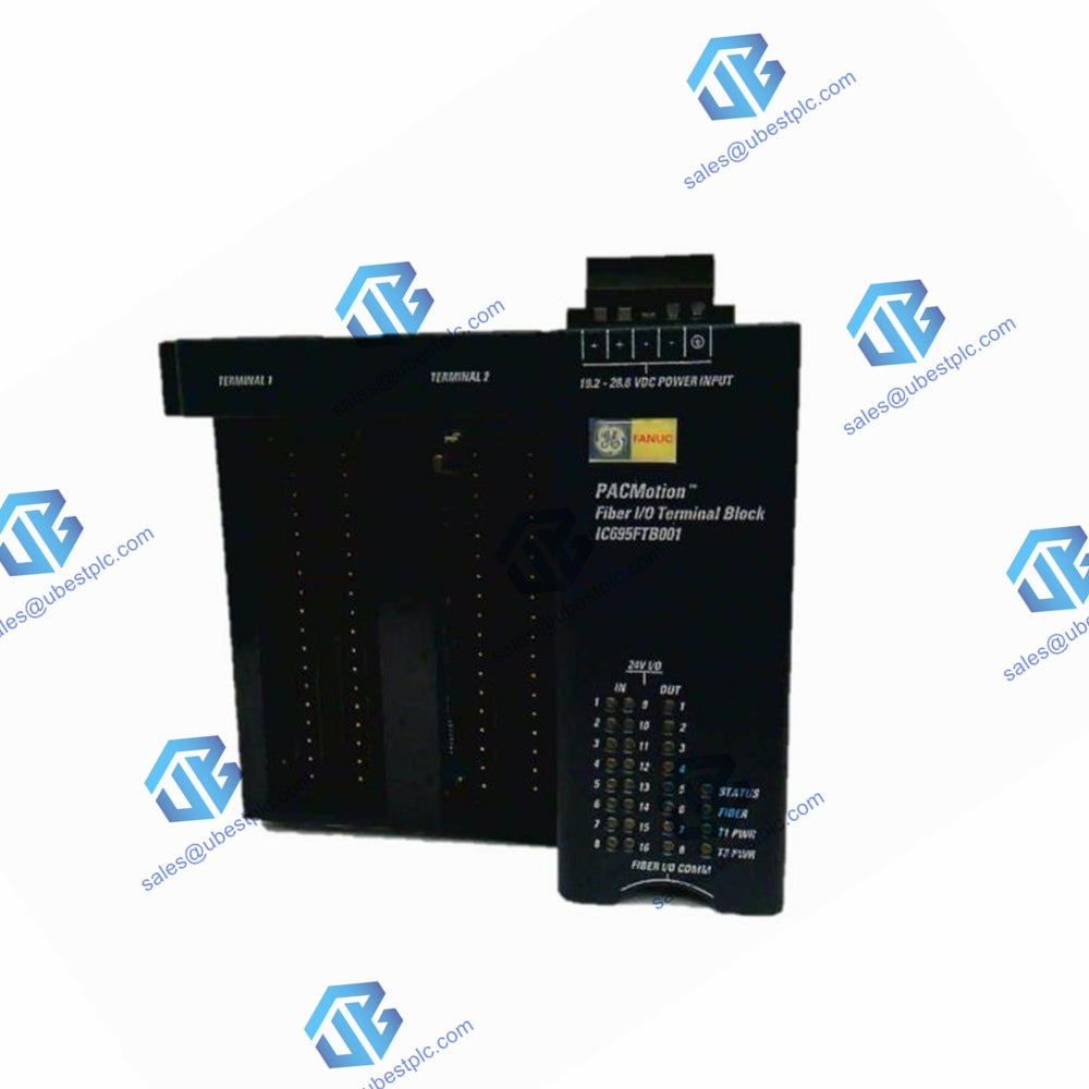 Fiber I/O Terminal Block IC695FTB001 GE Fanuc