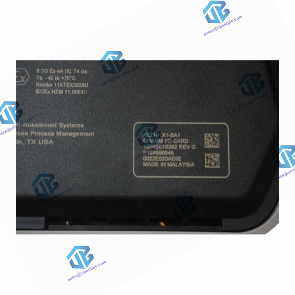 KL2101X1-BA1 Emerson | Placa CHARM I/O (CIOC) de Energia – Ubest ...
