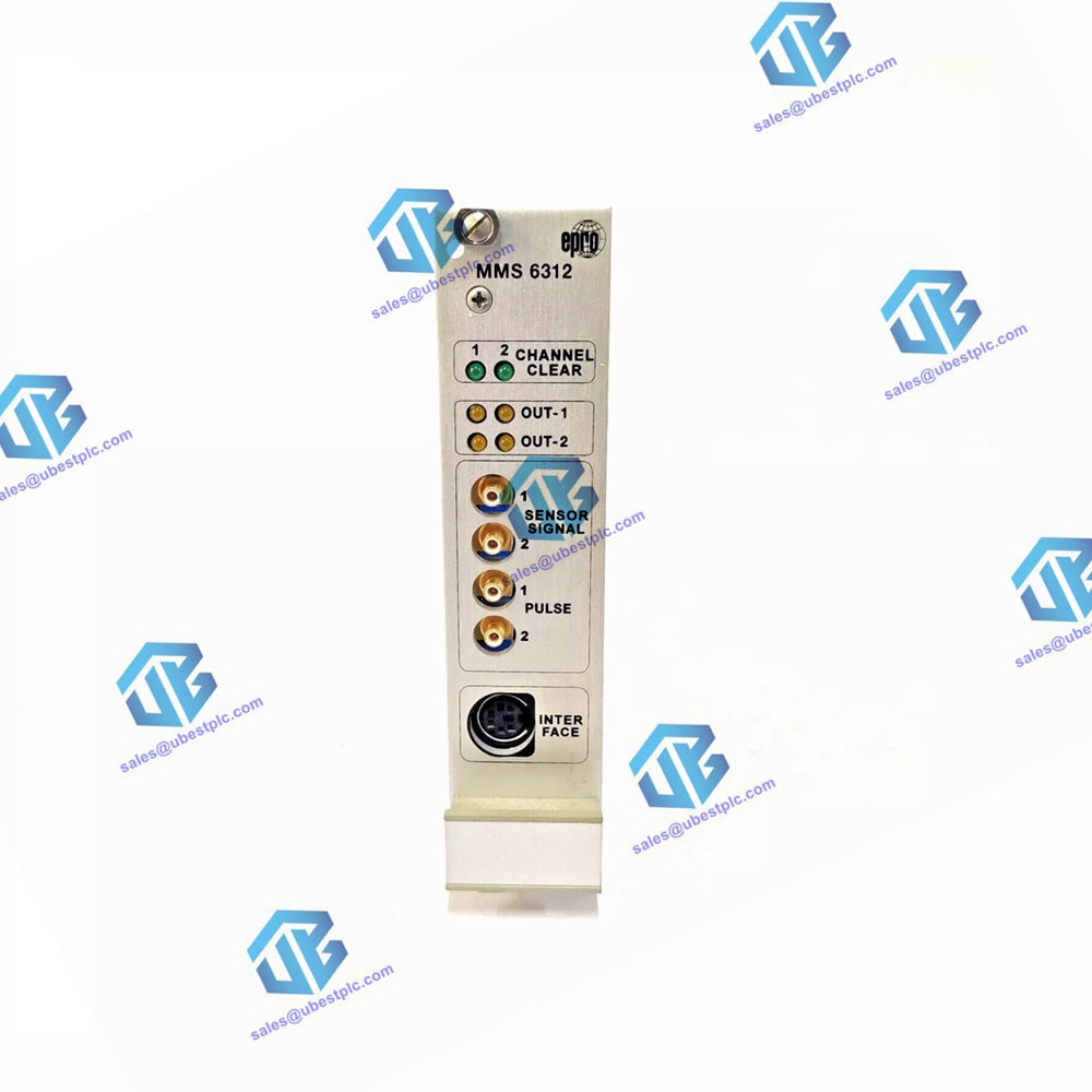 MMS 6312 | Dual Channel Rotational Speed Monitor | EPRO