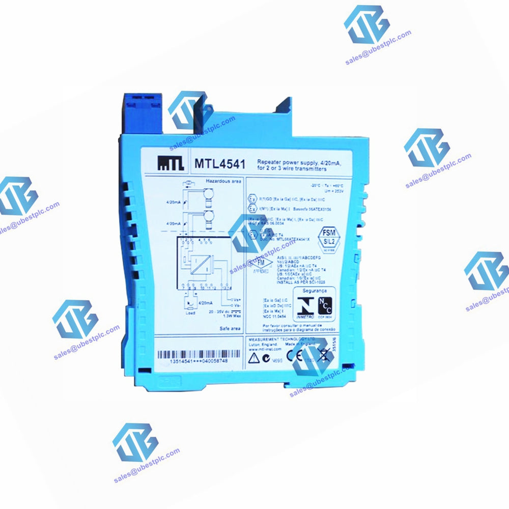 MTL4541 MTL Repeater Power Supply Ubest Automation Limited mtl4541-mtl-repeater-power-supply-ubest-automation-limited