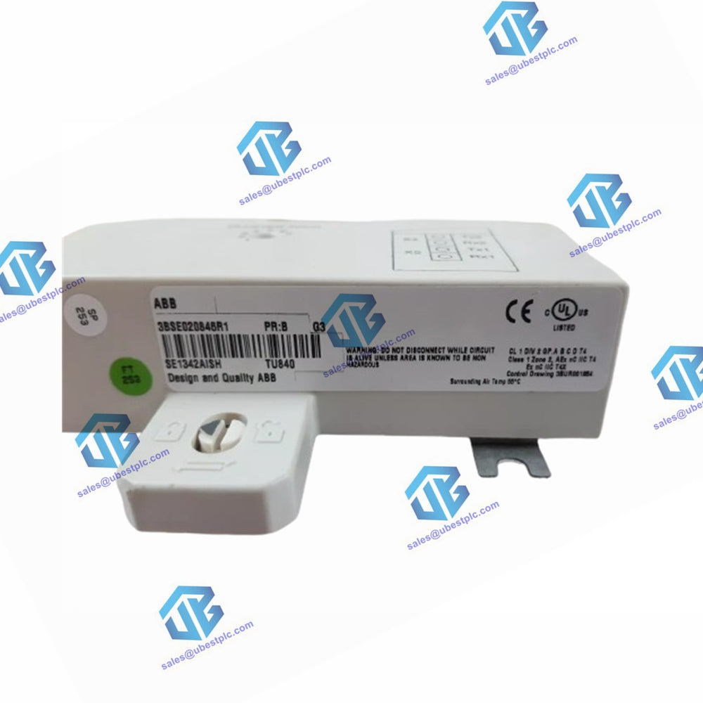 3BSE020846R1 | Unité de terminaison ABB TU840 pour 1+1 TB840