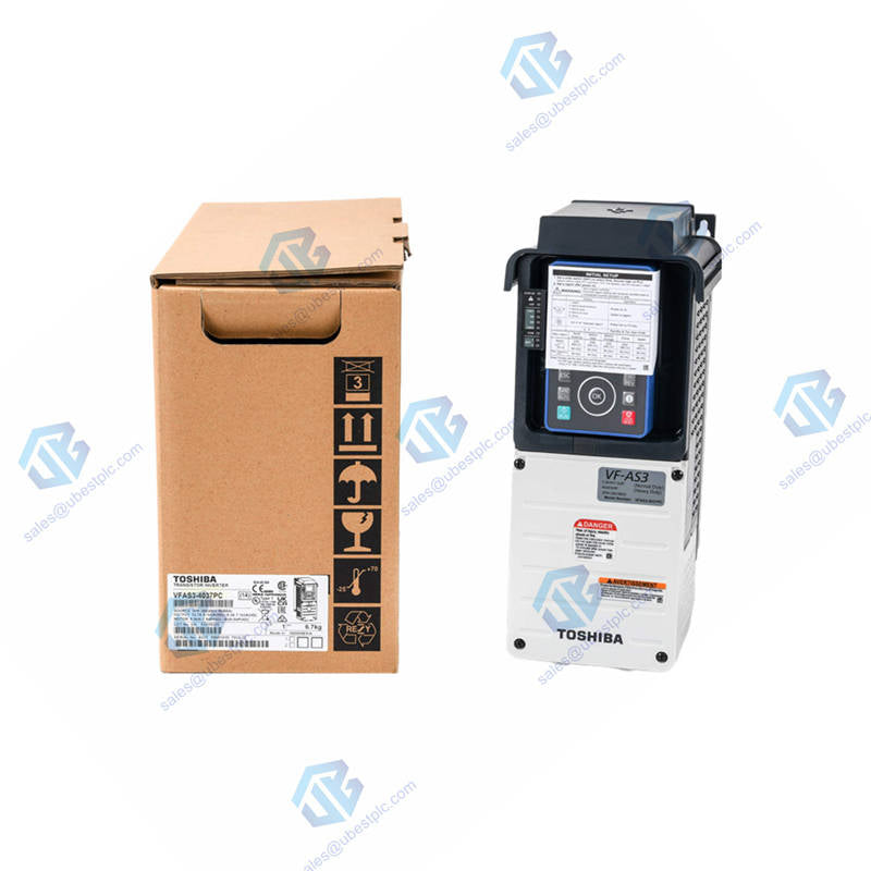 Toshiba VFAS3-4037PC AC Drive | 5 HP High-Performance VFD